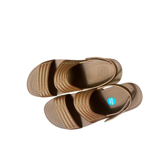 New Never Worn Reef Rubber Reef Vista Slingback  Sz 10 - Picture 1 of 4